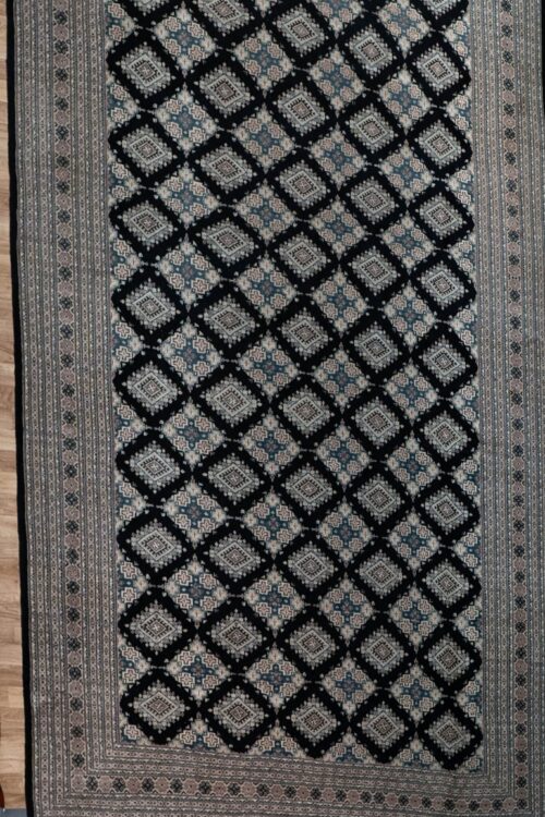 Bokhara Wool Silk Rug 9’x12′