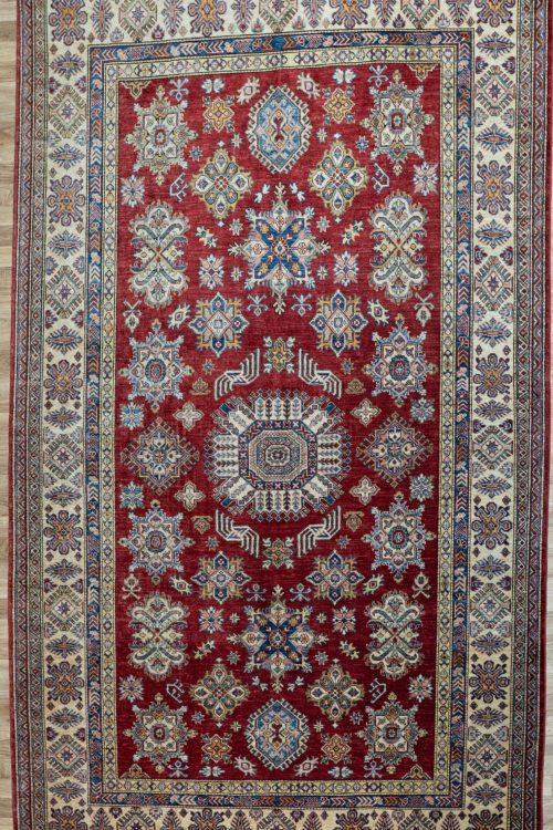 Kazak Wool Rug 6.9’x9.6′