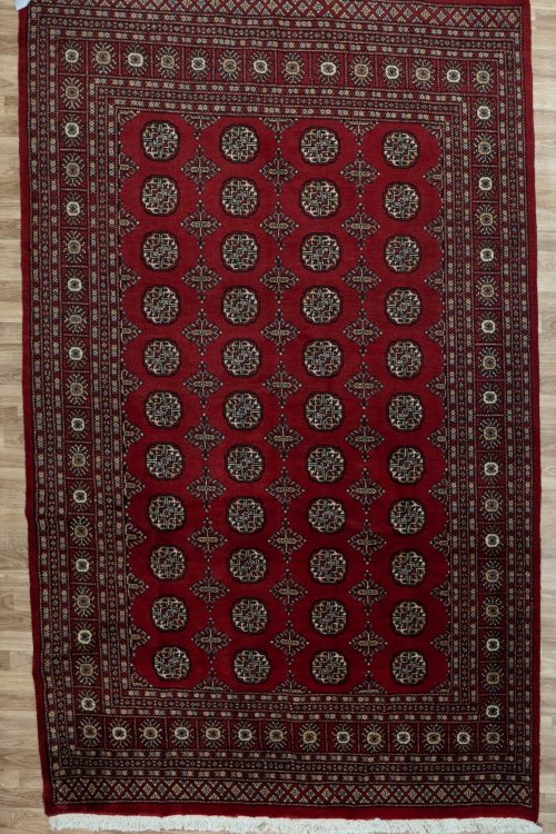 Bokhara wool Rug 6.1’x9.4′