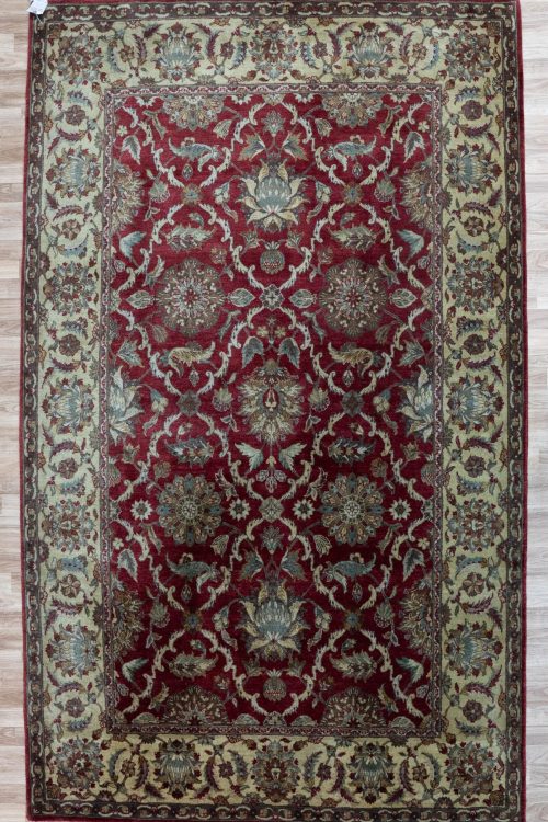 Jaipur Wool Rug 6’x9′