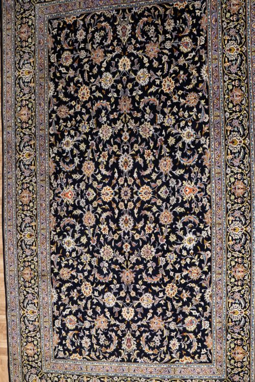 Kashan Wool Rug 7.8×11.6