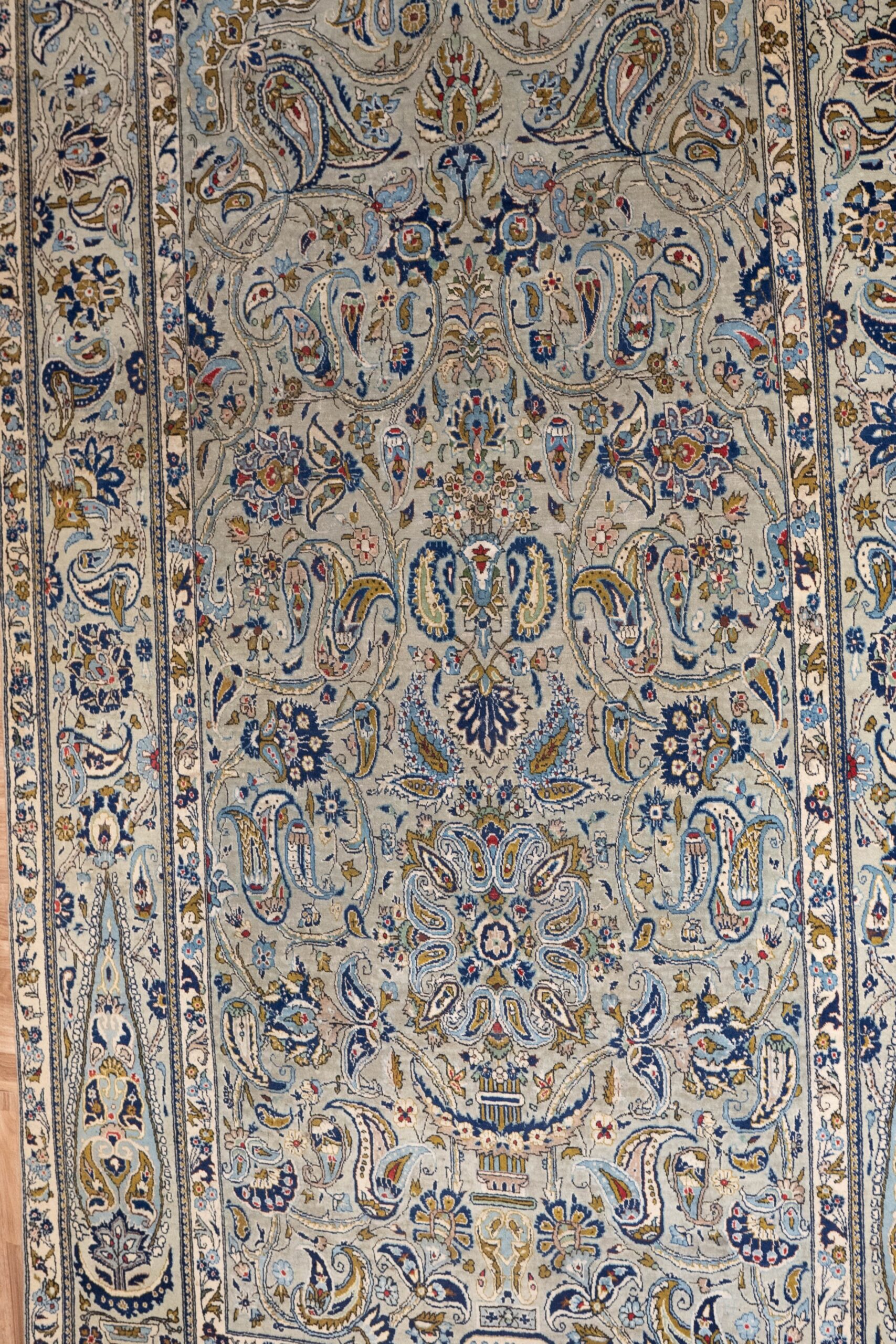 Kashan Wool Rug 9.0×13.4