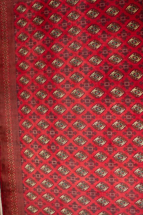Turkmen Wool Rug 12.9×9.8