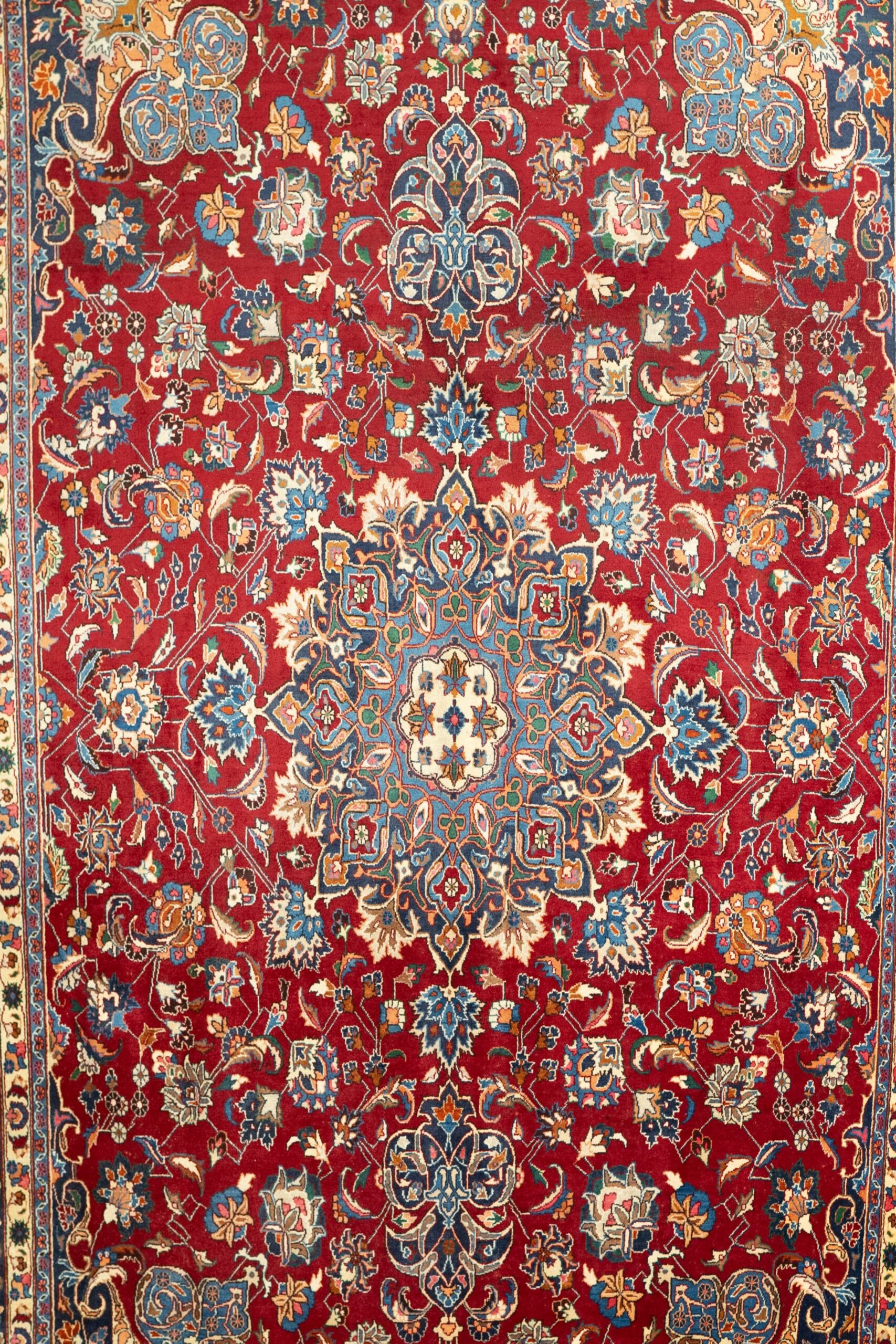 Mashad Wool Rug 12.8×9.8