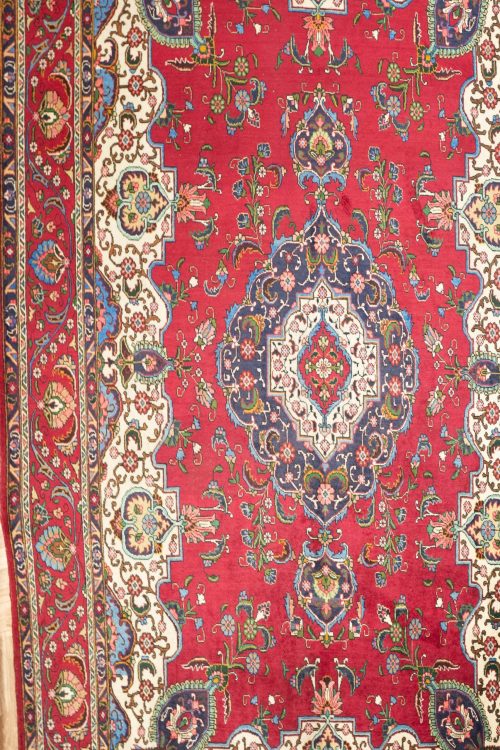 Tabriz Wool Rug 9.5×12.9