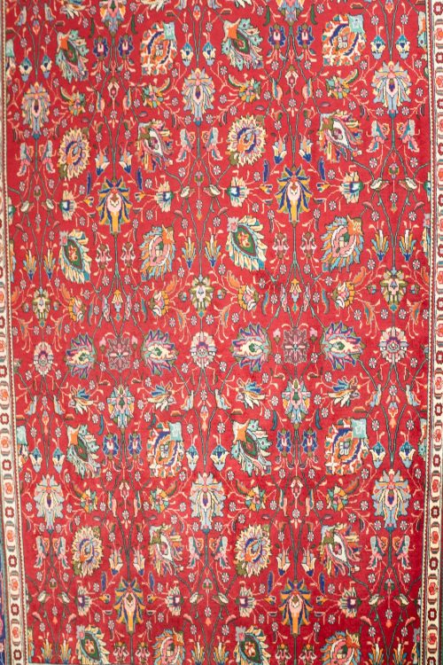 Tabriz Wool Rug 12.6×10.3