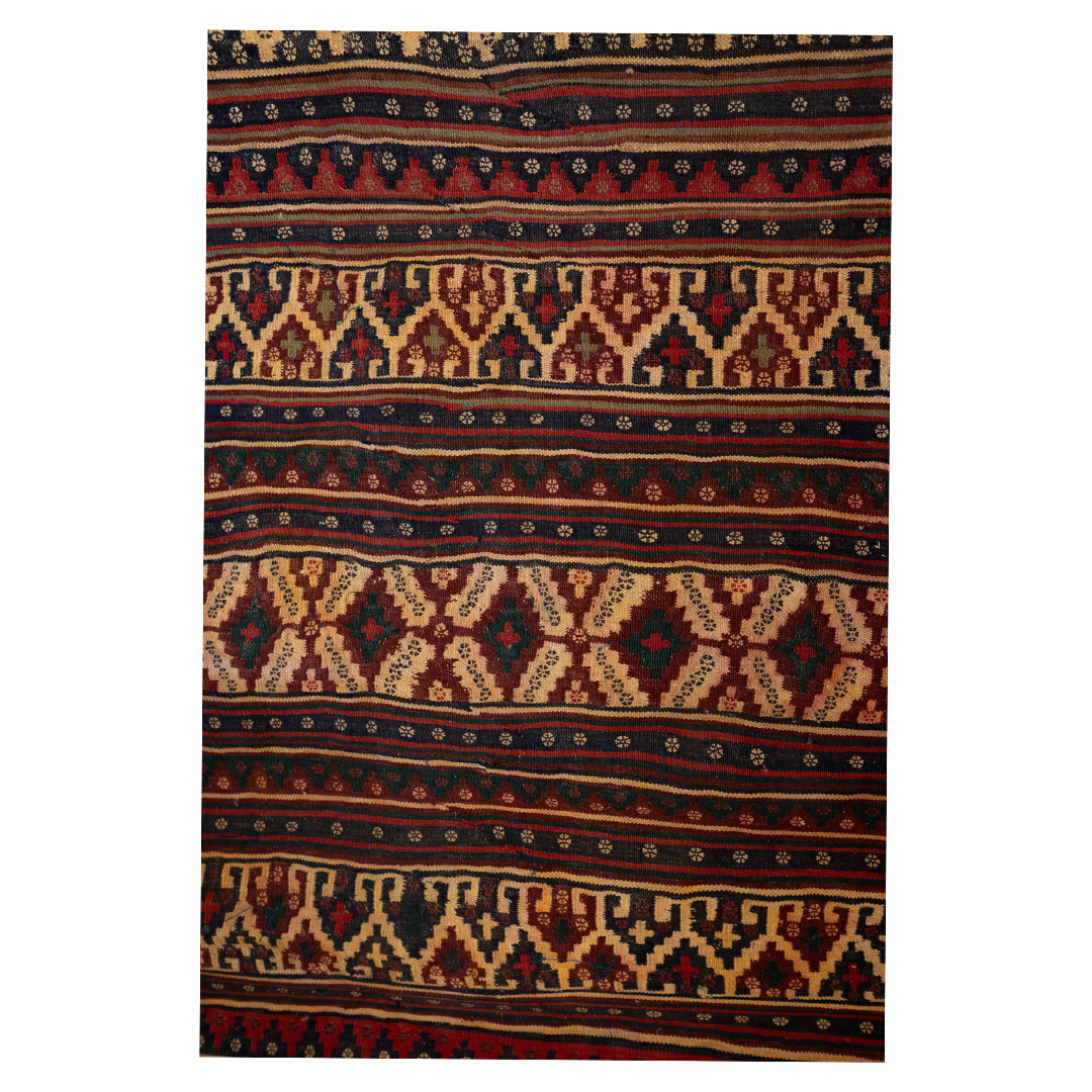 Kilim Wool Rug 5.0x7.0