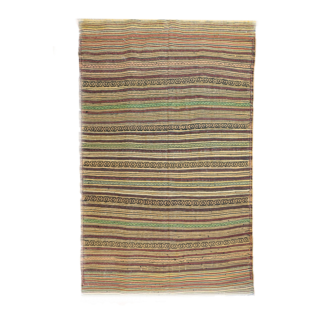Kilim Wool Rug 6.7x4.9