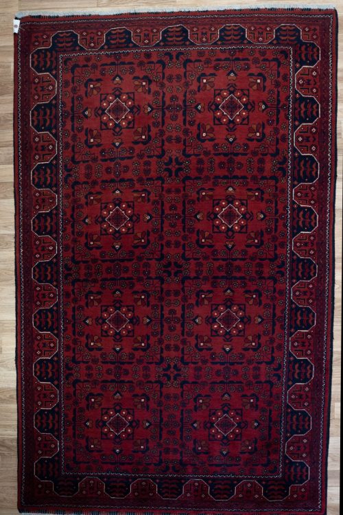 Khal Mohammadi Wool Pile Rug 3.11’x6.2′