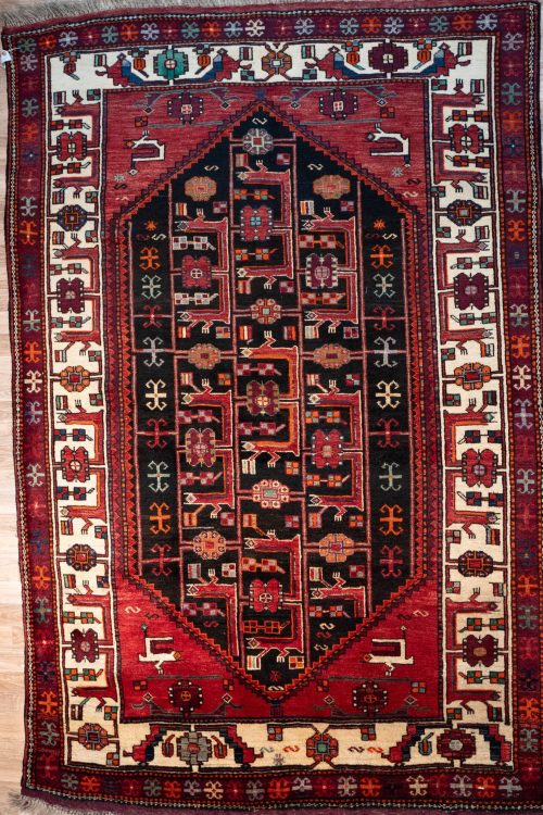 Qashqai Wool Rug 5.3’x7.5′