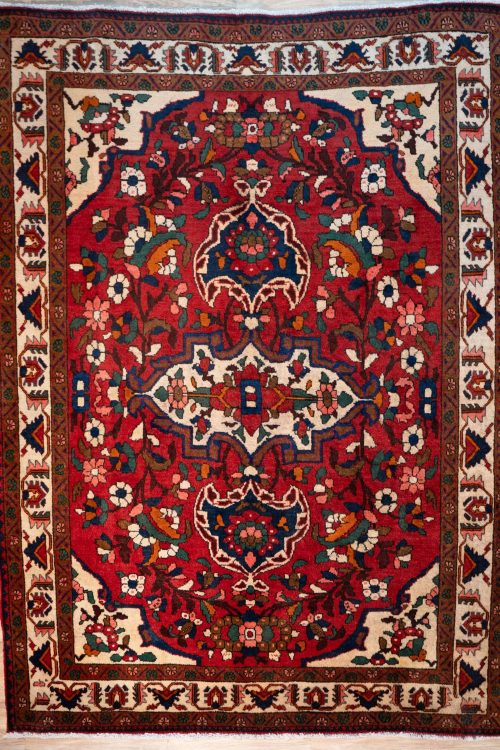 Bakhtiari Wool Rug 5.4’x6.7′