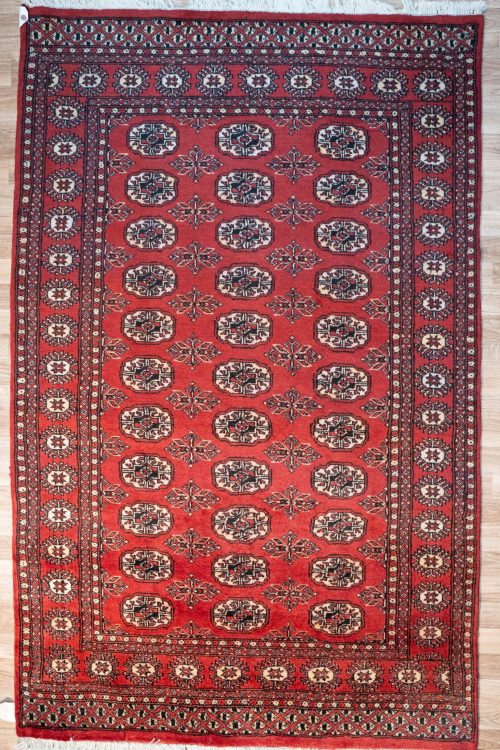 Bokhara Wool Rug 4’x6′