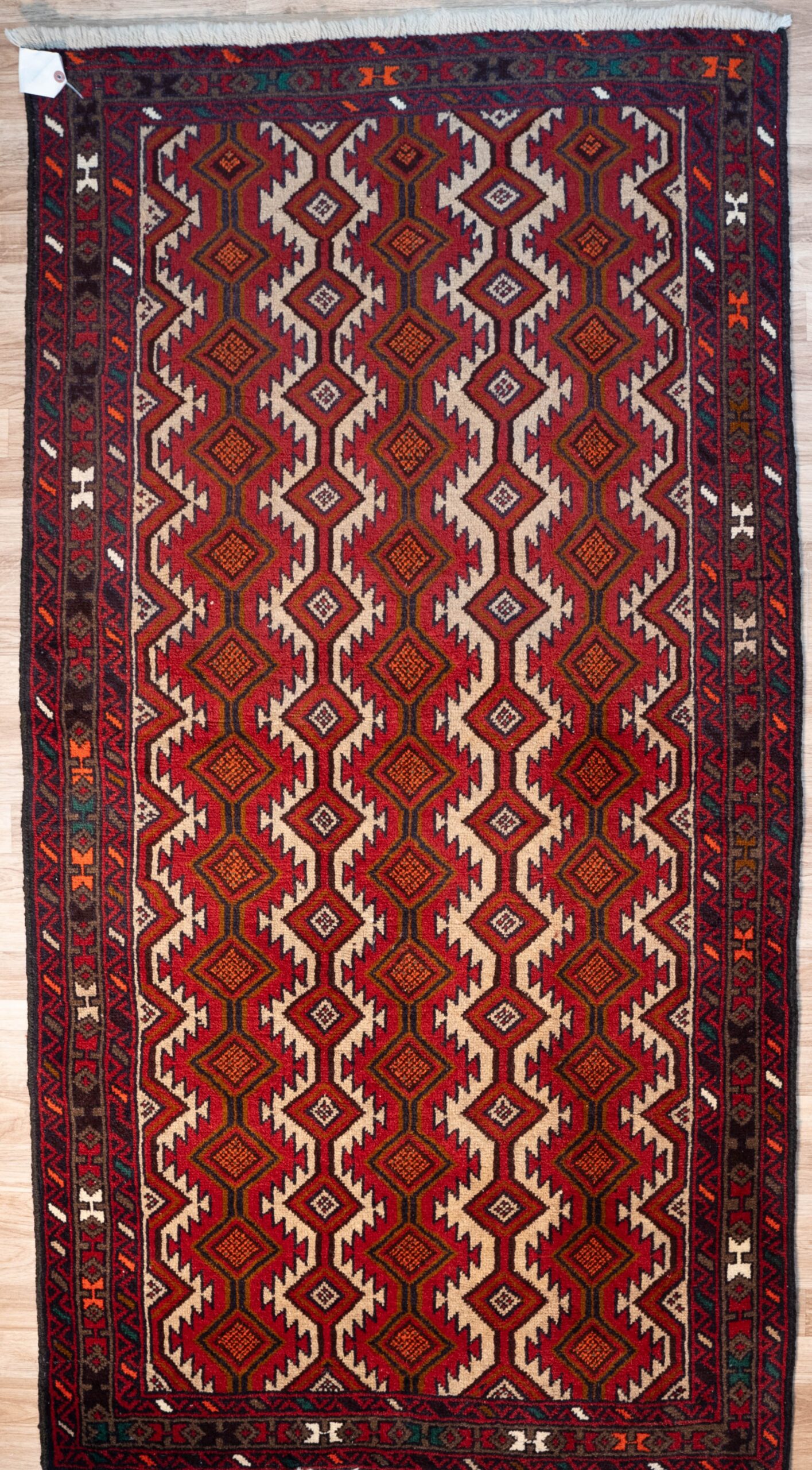 Baluchi Wool Rug 3.5’x6.5′