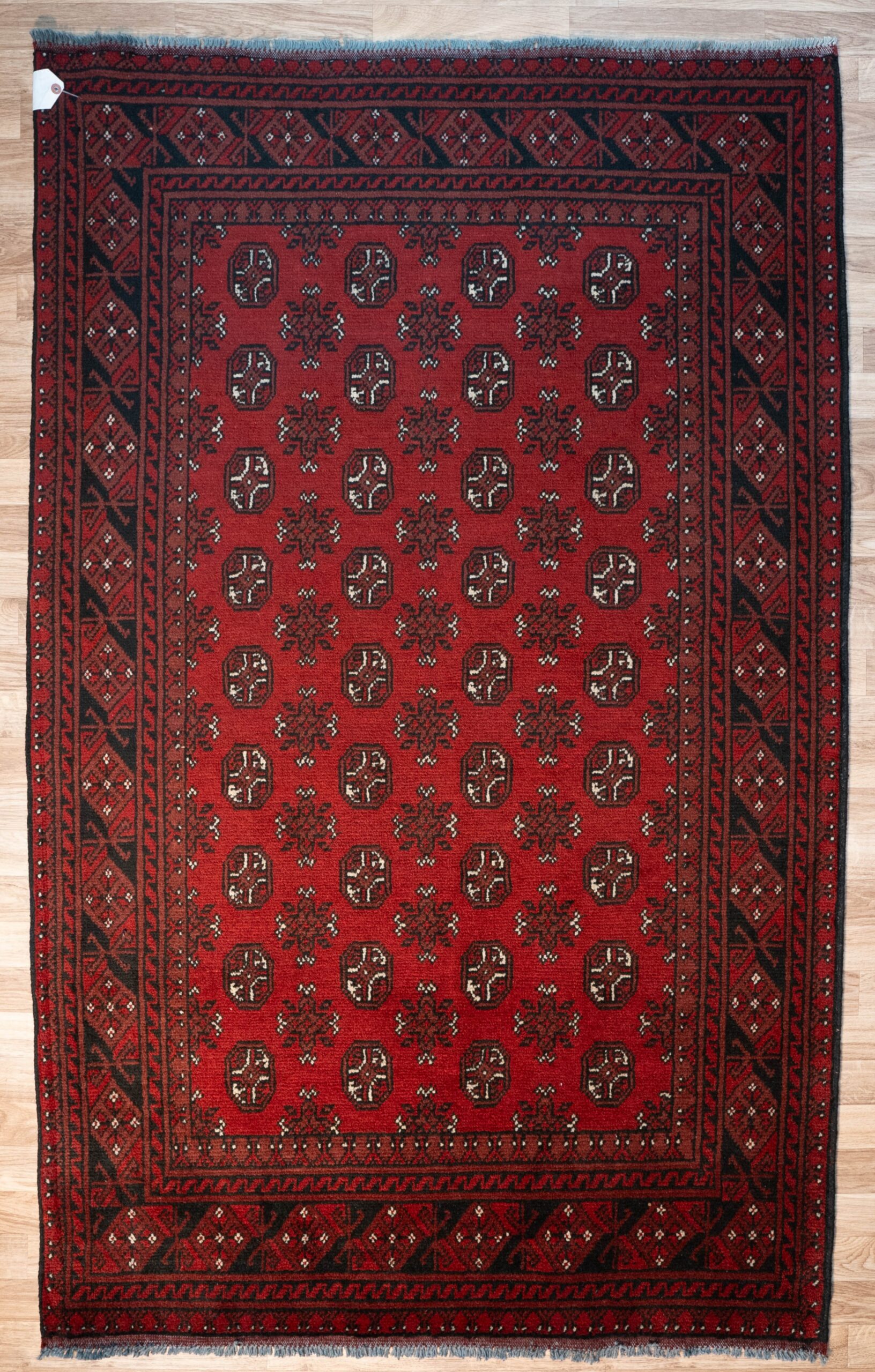 Turkmen Wool Rug 4.7’x6.7′
