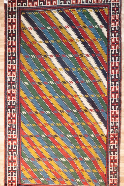 Sarouk Wool Rug 3.8’x6.7′