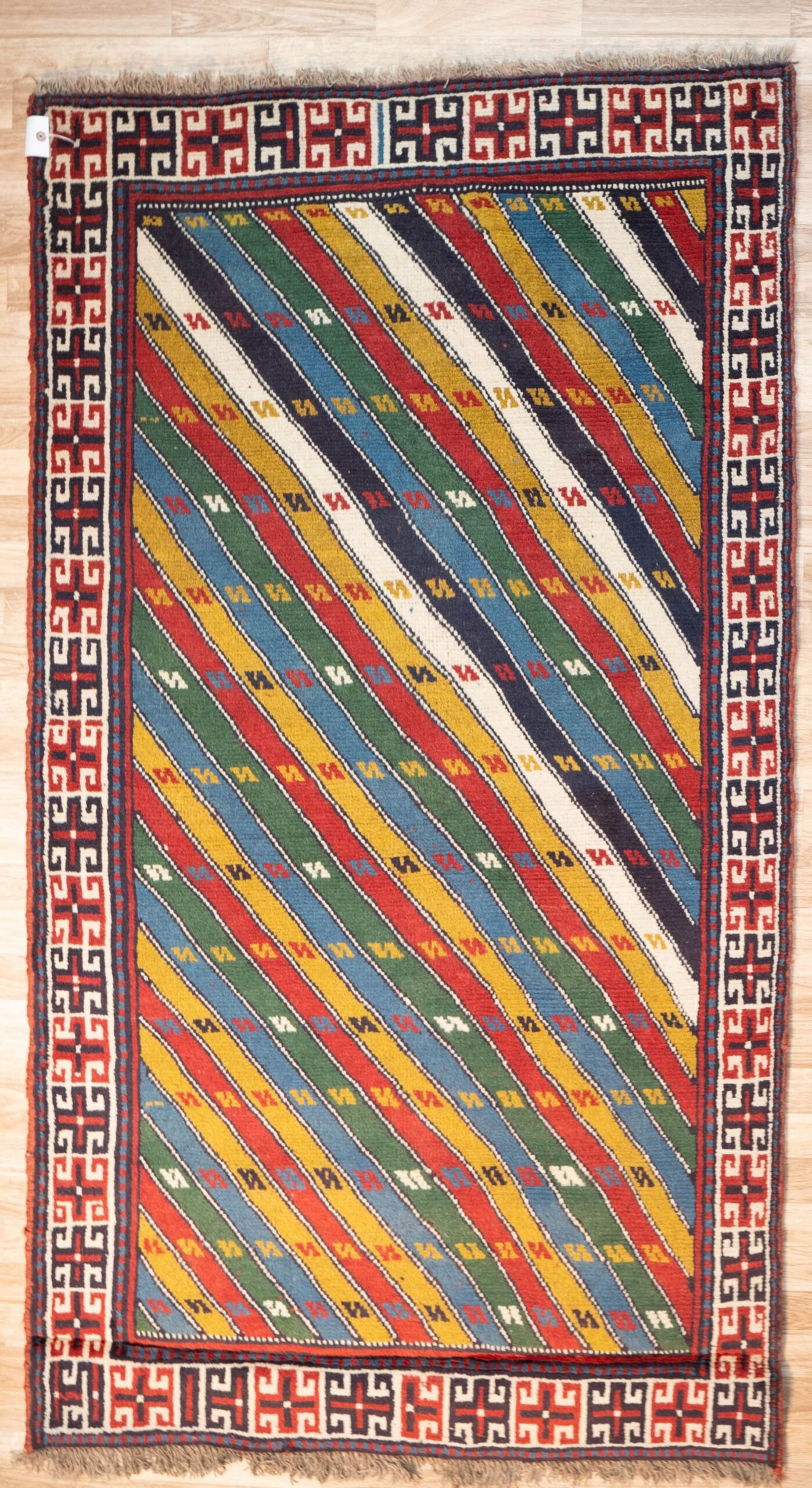 Sarouk Wool Rug 3.8’x6.7′