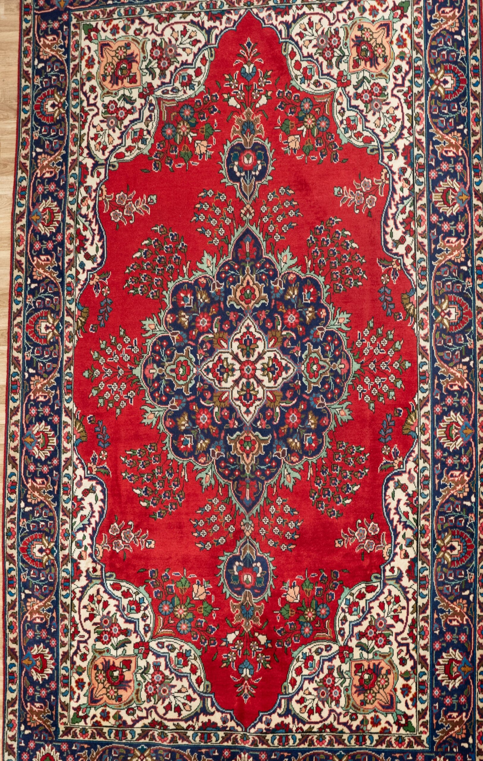 Tabriz Wool Rug 9.8×6.9