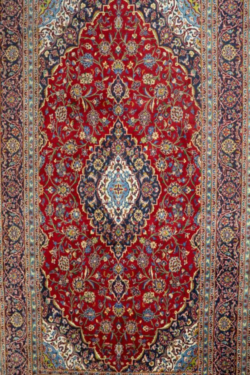 Kashan Wool Rug 11.5×8.0