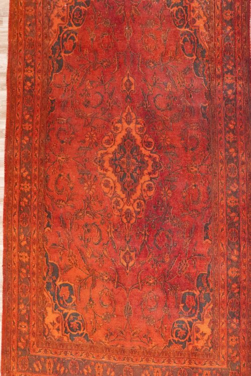 Overdyed Vintage Wool rug 7.0×10.0