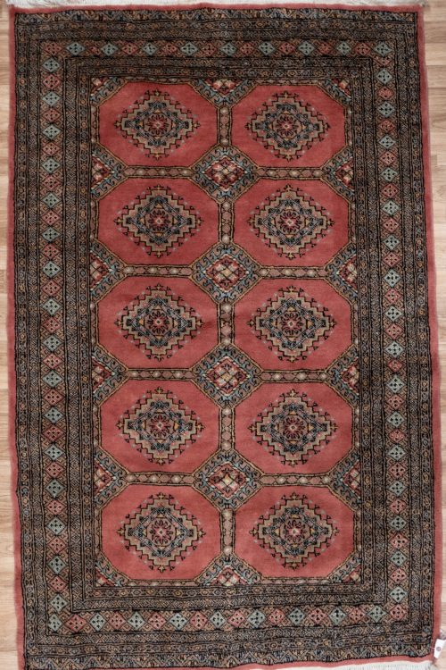 Bokhara Wool Rug 4.8×6.2