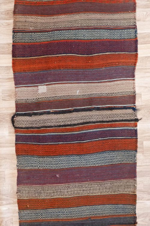 Kilim Wool Rug 2.4×7.6