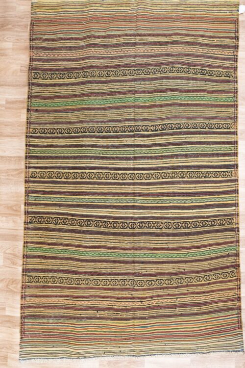 Kilim Wool Rug 6.7×4.9