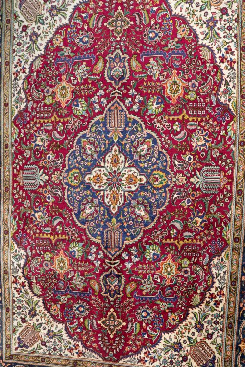 Tabriz Wool Rug 8.4×11.0