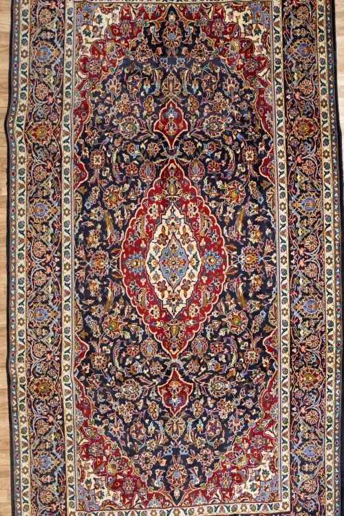 Kashan Wool Rug 11.0×8.0