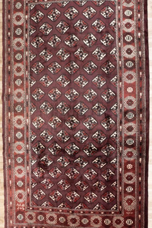 Turkmen Wool Rug 7.0×10.0