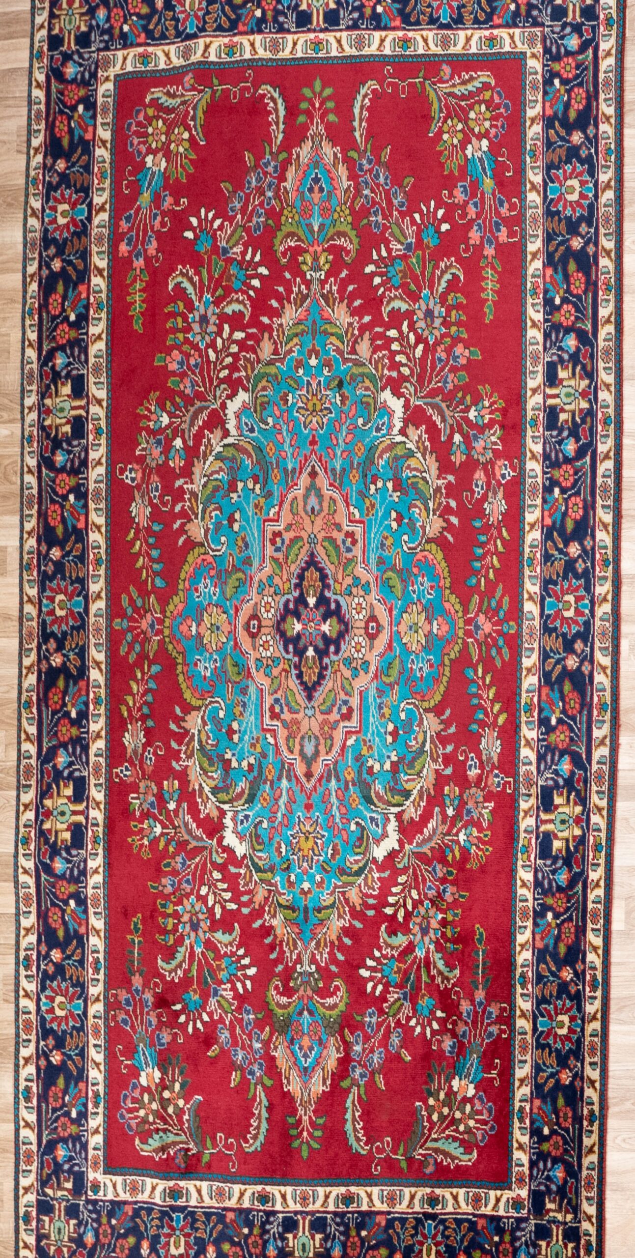 Tabriz Wool Rug 6.6×9.6