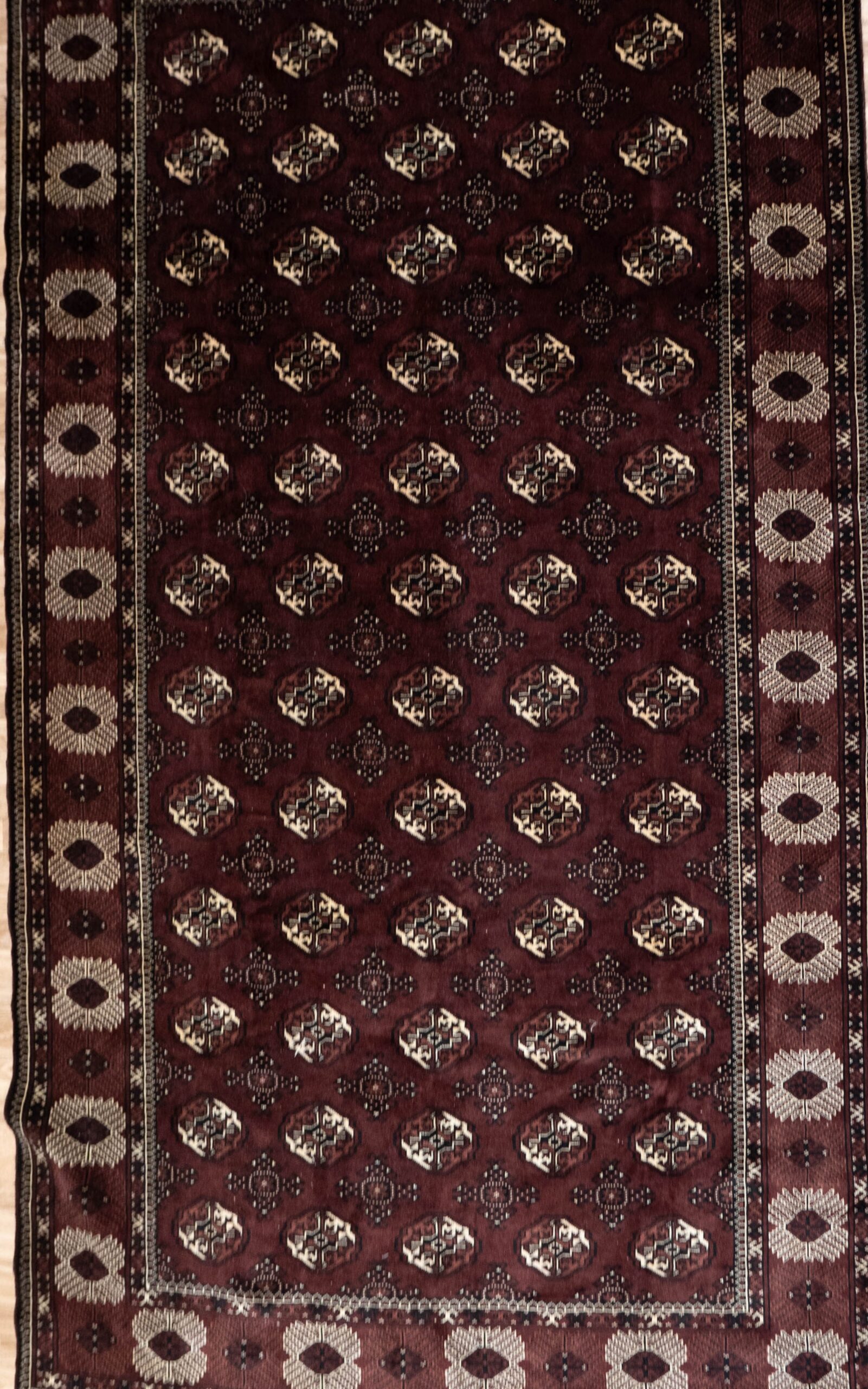 Turkmen Wool Rug 7.2×11.1