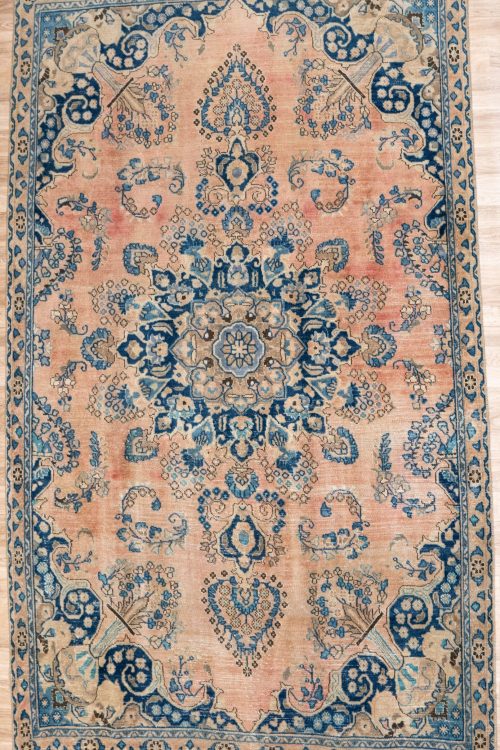 Tabriz Overdyed Wool Rug 6.6×9.3