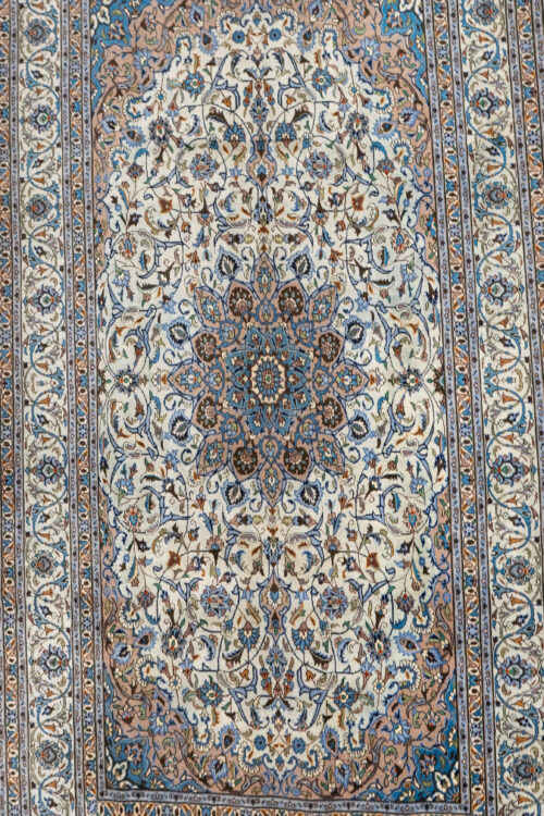 Kashan Wool Rug 6.6×9.6