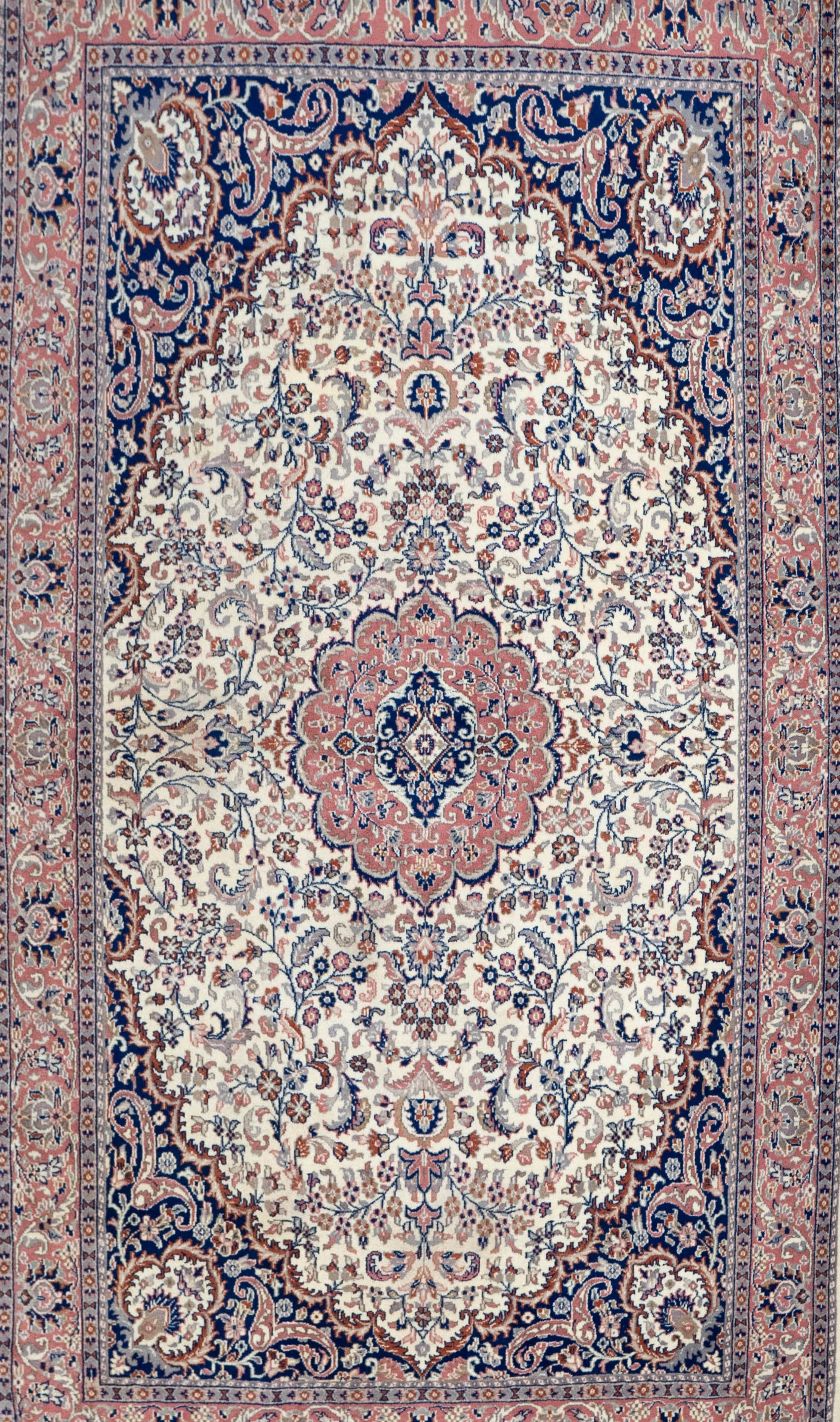 Kashan Wool Rug 6.0×9.0