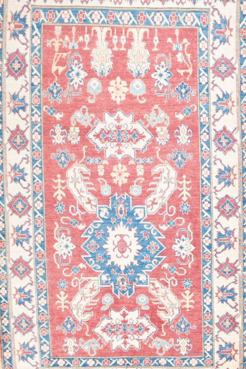 Kazak Wool Rug 5.8×6.8
